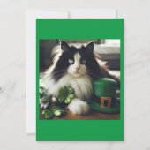 Carte Chat du jour de St. Patty (Devant)