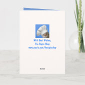 Carte Chat Et Cheeseburger Anniversaire (Dos)