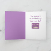 Carte Chat Et Coeurs Mignons Anniversaire Pour Maman (Intérieur)