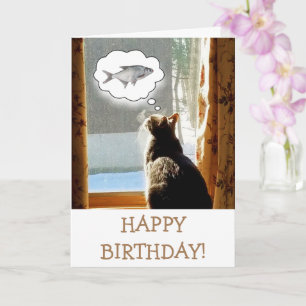 Carte Chat Et Poisson Anniversaire