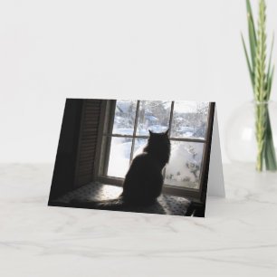 Carte Chat et silence