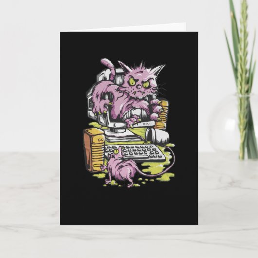 Carte Chat et Souris (Devant)