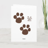 Carte Chat fou (Dos)