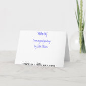 Carte Chat Fun Mothers Day (Dos)