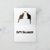 Carte Chat Halloween (Intérieur)
