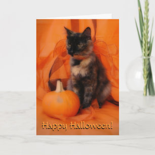 Carte Chat Halloween