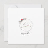 Carte Chat Happy Paw-Lidays Noël (Devant)