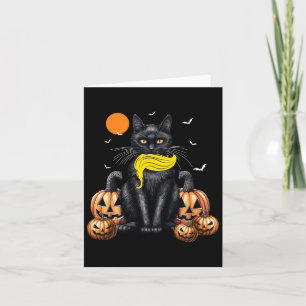 Carte Chat Ladies For Kamala Harris Halloween Citrouille