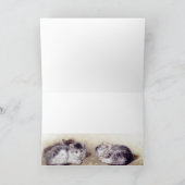 Carte CHAT MÈRE AVEC CUISINE / Fête des mères (Intérieur)