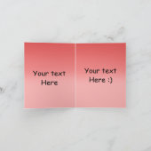 Carte Chat mignon sur un ordinateur portable d'anniversa (Intérieur)