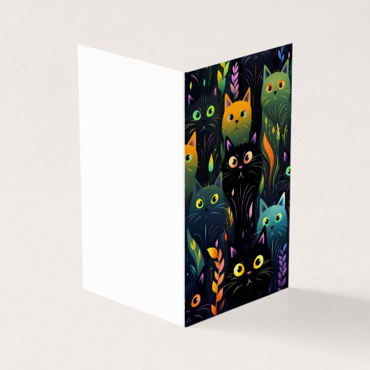 Carte chat mignonne (Outside)