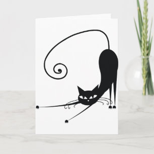 Carte Chat noir
