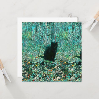 Carte Chat Noir