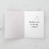 Carte Chat noir et Dandelion Anniversaire (Intérieur)