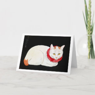 Carte Chat noir japonais, Shotei