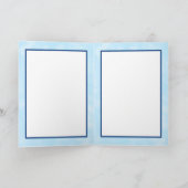 Carte Chat noir regardant la fenêtre sur les étoiles et (Intérieur)