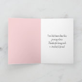 Carte Chat Perse Blanc Merci (Intérieur)