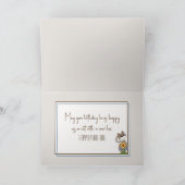 Carte Chat Ragdoll Anniversaire en carton (Intérieur)