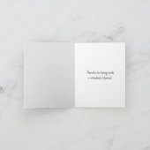 Carte Chat siamois aquarelle (Intérieur)