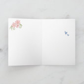 Carte Chat Smoking avec Fleurs - Maurice (Intérieur)