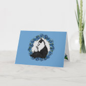 Carte Chat Smoking Spring Art (Devant)