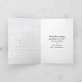 Carte chat tabby dans la boîte anniversaire (Intérieur)