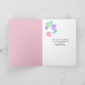 Carte Chat tabby pour son 2ème anniversaire (Intérieur)