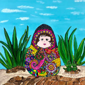 Carte Chat tenant une couverture arc-en-ciel