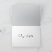 Carte Chat tigré pensif dormant sur des cordes (Intérieur)