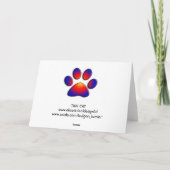 CARTE CHAT TURC (Dos)