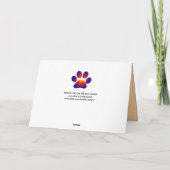 CARTE CHAT TURQUE EN MÉDITATION TRANSCENDENTALE (Dos)