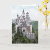 Carte Château allemand Fairytale (Fleur jaune)