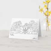 Carte Château Blair Écosse (Fleur jaune)