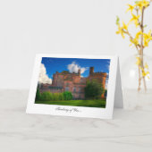 Carte Château Dalhousie, Midlothian - Pensez à vous (Fleur jaune)