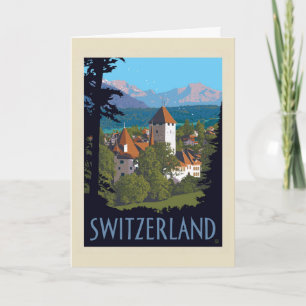 Carte Château de Chillon   Suisse