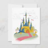 Carte Château de conte de fées (Dos)