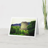 Carte Château de Dolbadarn dans le nord du Pays de Galle (Devant)