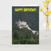 Carte Château de Hohenwerfen (Fleur jaune)