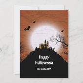 Carte Château de la Lune d'Halloween (Devant)