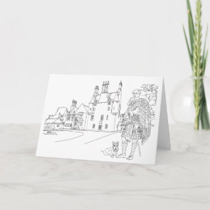 Carte Château de Lauriston, Aberdeenshire, Écosse