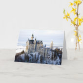 Carte Château de Neuschwanstein 4 (Fleur jaune)