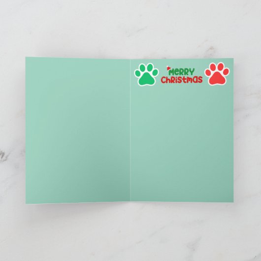 Carte Château de Noël (Intérieur)