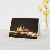 Carte Château de Prague (Fleur jaune)