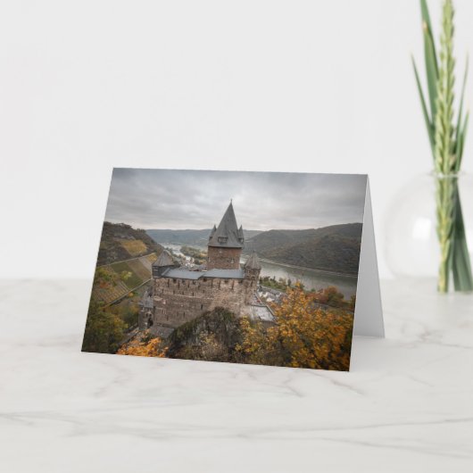 Carte Château de Stahleck Bacharach Allemagne (Devant)
