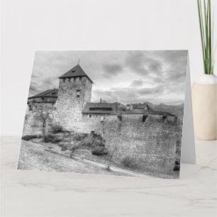 Carte Château de Vaduz Liechtenstein