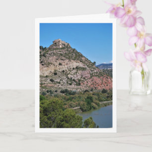 Carte Château de vieux Domeño, Valence, Espagne