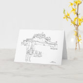 Carte Château d'Édimbourg, Écosse (Fleur jaune)