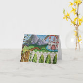 Carte Château magique (Fleur jaune)