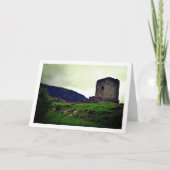 Carte Château médiéval de Dolbadarn, Galles du Nord (Devant)