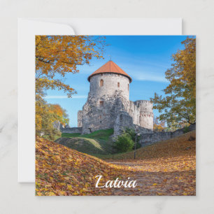 Carte Château médiéval entouré de forêt